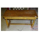 Vintage Empire Style Piano Bench W/ Storage.