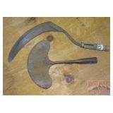 Vintage Sickle & Edger Head.