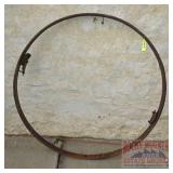 Vintage Iron Wheel Rim.