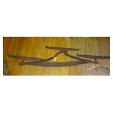 Vintage Metal 3 Horse Evener.