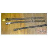 Vintage Leather Harness Straps.