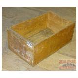 Neat Wooden Apricot Crate.