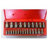 Snap-On REX25A 25 PC SAE Screw Extractor Set.