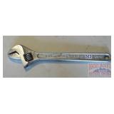 Large Pittsburgh 600mm Adjustable Wrench.