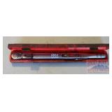 Snap-On TQFR 250A 1/2" Flex Head Torque Wrench.