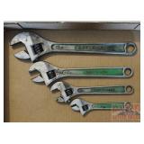 Craftsman 4 PC Adjustable Wrench Set.