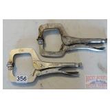 2 Vice Grips Clamps.
