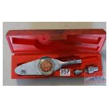 Snap-On Torqometer in Case.