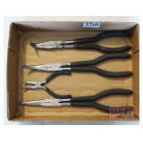 4 Sets Assorted Pliers.