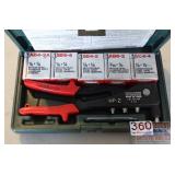 Marson HP-2 Rivet Set in Case.