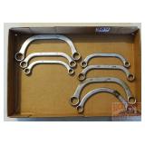 7 SAE & Metric Shaped Specialty Wrenches.