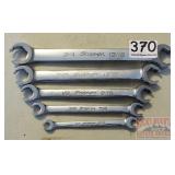 Snap-On 5 PC SAE Double End Wrench Set.
