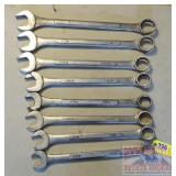 Pittsburgh 8 PC SAE Combo Wrench Set.