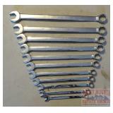 Pittsburgh 11 PC Metric Combo Wrench Set.