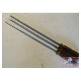 3 Long Neck Screw Drivers.