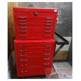 Red MAC Rolling Tool Box W/ Top Box.
