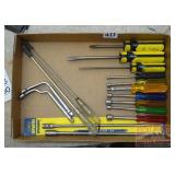 Nut Driver Set, Speedbors, Screwdrivers & More.