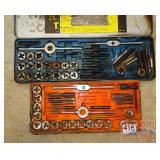 2 Tap & Die Sets in Cases.