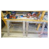 2 Wooden Saw Horses.