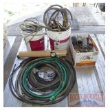 Assorted Hydraulic & Other Hoses & Parts.