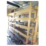 Wooden Shelf in Semi.  8