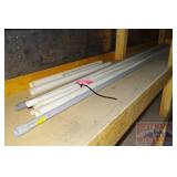 Assorted Plastic Pipe.