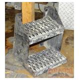 Steel Step.  15"X12".