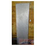 Diamond Plate Tailgate Cover. 19"X64.5".