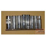8 1/2" Metric Deep Well Sockets.