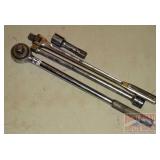 Craftsman 3/4" Ratchet, Breaker Bar & Extensions.