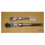 Craftsman & Huksy 3/8" Flex Head Ratchets.
