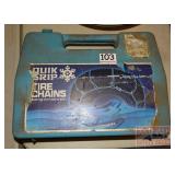 Quik Grip Tire Chains in Case.