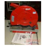 Milwaukee 14" Abrasive Cut-Off Saw.