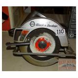 Black & Decker 7 1/4" Circular Saw.
