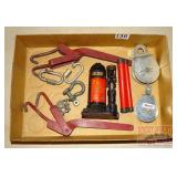 Chain Tighteners, Jack & Pulleys.