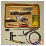 2 Test Lights, Wire Brushes & More.