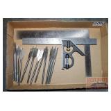 Spade Bits & Straight Edge.