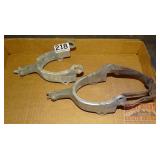 Vintage Aluminum Spurs.
