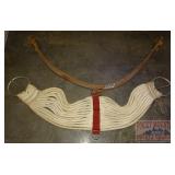 Girth Strap & Leather Back Strap.