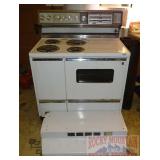 Vintage GE Oven & Hood.