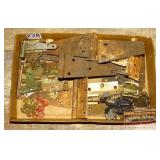 Assortment of Vintage Hinges.