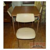 Folding Card Table & 3 Chairs.