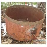 Large Metal Cauldron.