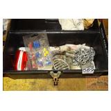 Small Tool Box W/ Electrical & More.