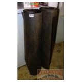 2 Partial Rolls of Roofing Paper.