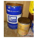 55 Gallon Drum & Cardboard Storage Container.