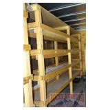 Wooden Shelf in Semi.  8