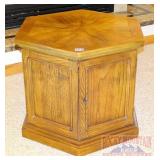 High Quality Hexagon Side Table W/ Storage. High Quality Hexagon Side Table W/ Storage.