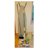 Ironing Board, Mop, Cleaning Items & More. Ironing Board, Mop, Cleaning Items & More.
