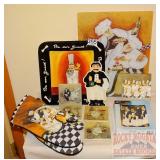 Chef Cutting Board, Platter, S&P & more. Chef Cutting Board, Platter, S&P & more.